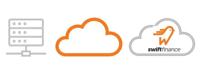 La solution Swiftfinance peut s'installer sur vos serveurs dans votre cloud corporatif