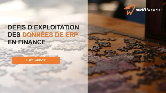 Un article sur les défis d'exploitations des données de ERP en finance