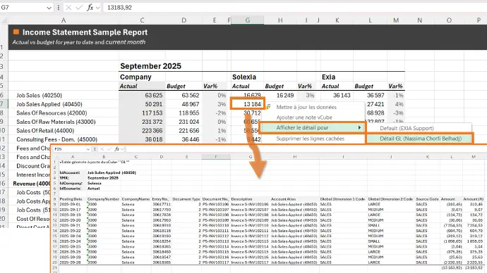 La solution FP&A Swiftfinance permet de terminer les fin de mois plus rapidement avec entre autre l'accès complet et facile à toutes les transactions du GL. La solution FP&A Swiftfinance permet de terminer les fin de mois plus rapidement avec entre autre l'accès complet et facile à toutes les transactions du GL.