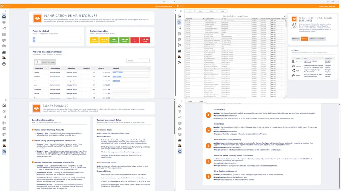 Opérez vos processus avec gouvernance et sécurité avec les applications spécialisées à même Microsoft Excel
